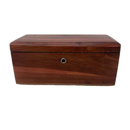 Vintage cedar chest - cedar,